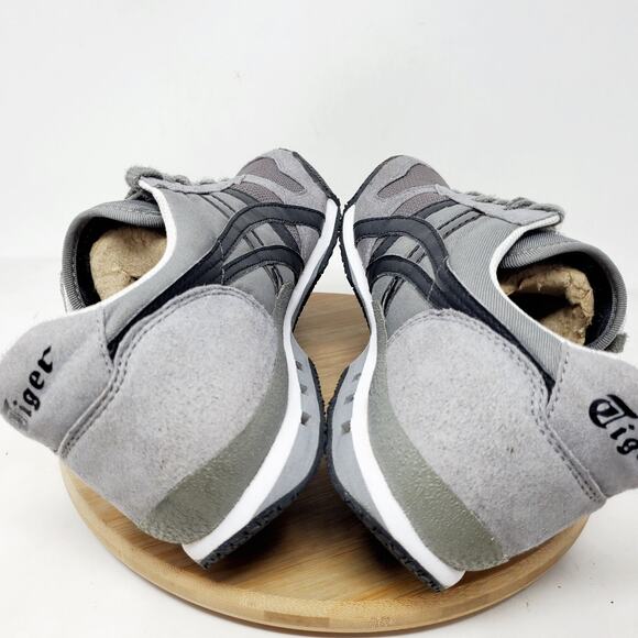 Onitsuka Tiger Shoes Womens 9 Ultimate 81 Grey Black Retro Sneaker - Picture 11 of 16
